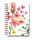 LUMA Notizbuch Pocket Flower ca. DIN A5 blanko, mehrfarbig Hardcover 100 Seiten, 1 St.