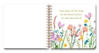LUMA Gästebuch Wildblumen ca. DIN A5 blanko,...