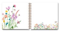 LUMA Gästebuch Wildblumen ca. DIN A5 blanko, Hardcover 100 Seiten, 1 St.