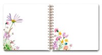 LUMA Gästebuch Wildblumen ca. DIN A5 blanko, Hardcover 100 Seiten, 1 St.