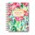 LUMA Notizbuch Wochenplaner Blumen ca. DIN A5 blanko, mehrfarbig Hardcover 104 Seiten, 1 St.