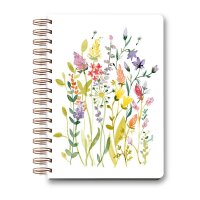 LUMA Notizbuch Classic Wildblumen DIN A5 liniert,...