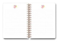 LUMA Notizbuch Classic Aquarell DIN A5 liniert, mehrfarbig Hardcover 100 Seiten, 1 St.