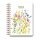 LUMA Notizbuch MyJourney Tageszielbuch Wildblumen DIN A5 blanko, mehrfarbig Hardcover 100 Seiten, 1 St.