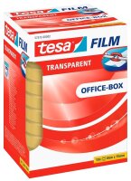 tesa OFFICE-BOX Klebefilm transparent 15,0 mm x 66,0 m 10...