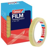 tesa OFFICE-BOX Klebefilm transparent 15,0 mm x 66,0 m 10 Rollen