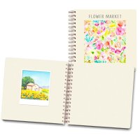 LUMA Notizbuch Polaroid Flower Market ca. DIN A5...
