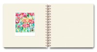 LUMA Notizbuch Polaroid Flower Market ca. DIN A5 punktkariert, mehrfarbig Hardcover 100 Seiten, 1 St.