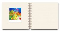 LUMA Notizbuch Polaroid Flower Market ca. DIN A5 punktkariert, mehrfarbig Hardcover 100 Seiten, 1 St.