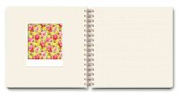 LUMA Notizbuch Polaroid Flower Market ca. DIN A5 punktkariert, mehrfarbig Hardcover 100 Seiten, 1 St.