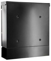 BURG WÄCHTER Briefkasten SEATTLE 6848 B+S 42020 schwarz, silber