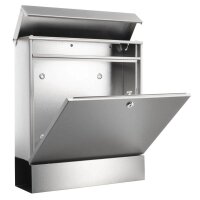 BURG WÄCHTER Briefkasten SEATTLE 3848 42010 silber