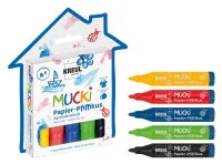 KREUL MUCKI Papier-Pfiffikus Aquarellmarker farbsortiert,...