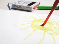 KREUL MUCKI Papier-Pfiffikus Aquarellmarker farbsortiert, 5 St.