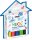 KREUL MUCKI Papier-Pfiffikus Aquarellmarker farbsortiert, 5 St.