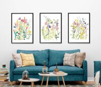 LUMA Poster-Set Wildblumen, Karton