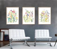 LUMA Poster-Set Wildblumen, Karton