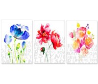 LUMA Poster-Set Blumenfreude, Karton