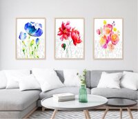 LUMA Poster-Set Blumenfreude, Karton