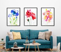 LUMA Poster-Set Blumenfreude, Karton