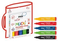 KREUL MUCKI Pirat Porzellanstifte farbsortiert 2,0 - 5,0...