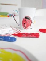 KREUL MUCKI Pirat Porzellanstifte farbsortiert 2,0 - 5,0 mm, 5 St.