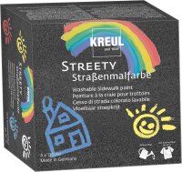 KREUL Streety Straßenmalfarbe farbsortiert 4 St.  (...