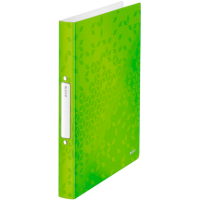 LEITZ WOW Ringbuch 2-Ringe grün 3,2 cm DIN A4, 1 St.