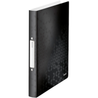 LEITZ WOW Ringbuch 2-Ringe schwarz 3,2 cm DIN A4, 1 St.