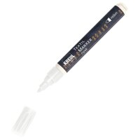KREUL Opak Medium Textilmarker weiß 2,0 - 4,0 mm, 1...