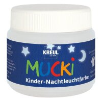 KREUL MUCKI Kindermalfarbe Nachtleuchtfarbe, 1 St.