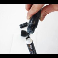 KREUL Opak fine Textilmarker weiß 1,0 - 2,0 mm, 1...