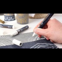 KREUL Opak fine Textilmarker weiß 1,0 - 2,0 mm, 1 St.  ( 92781 )