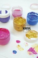 KREUL MUCKI Königskinder Fingerfarben farbsortiert 6 x 50,0 ml, 6 St.