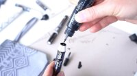 KREUL Opak Medium Textilmarker schwarz 2,0 - 4,0 mm, 1 St.