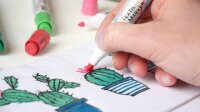 KREUL Junior Stoffmalfarbe farbsortiert, 12 St.