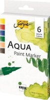KREUL SOLO Goya Warm Color Aquarellmarker farbsortiert, 6...