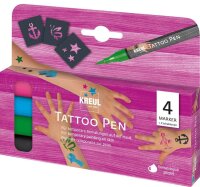 KREUL Tattoostifte farbsortiert 2,0 - 3,0 mm, 1 Set