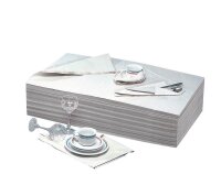 SUPRA Packseide Toppy 75,0 x 50,0 cm grau, 1.100 Bogen