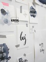 KREUL PaperLove Handlettering-Set schwarz, 1 Set