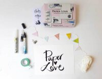 KREUL PaperLove Handlettering-Set schwarz, 1 Set