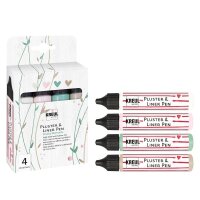 KREUL Chalky Moments Pluster-Pen farbsortiert, 4 St.