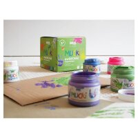 KREUL MUCKI #wildChild Fingerfarben farbsortiert, 8 St.