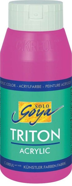 KREUL Triton Acrylfarbe neon pink 750,0 ml, 1 St.