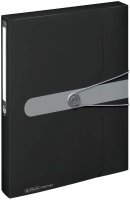 herlitz Heftbox easy orga 4,0 cm schwarz, 1 St.