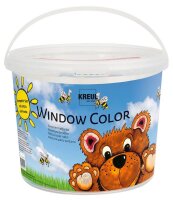 KREUL Powerpack Bär Fenstermalfarben farbsortiert 7x...