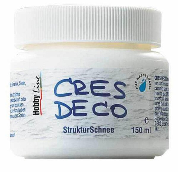 KREUL Cres Deco Schnee Strukturpaste weiß 500,0 ml, 1 St.