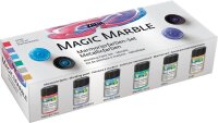 KREUL Magic Marble Marmorierfarben farbsortiert 6 x 20,0...