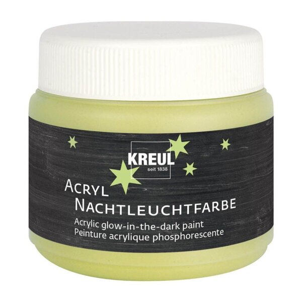 KREUL Nachtlechtfarbe Acrylfarbe Nachtleuchtfarbe 150,0 ml, 1 St.