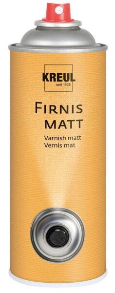 KREUL Firnis Matt Sprühlack transparent 400,0 ml, 1 St.